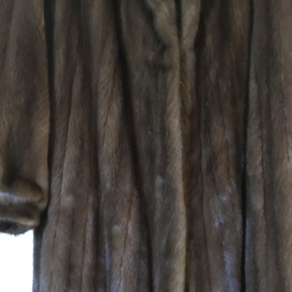 Womens Gorgeous Full Length Mink Coat Size 14 - Picture 3 of 8